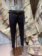 PANTALONI TAGLIO CLASSICO - VERDE - NERO - MORO