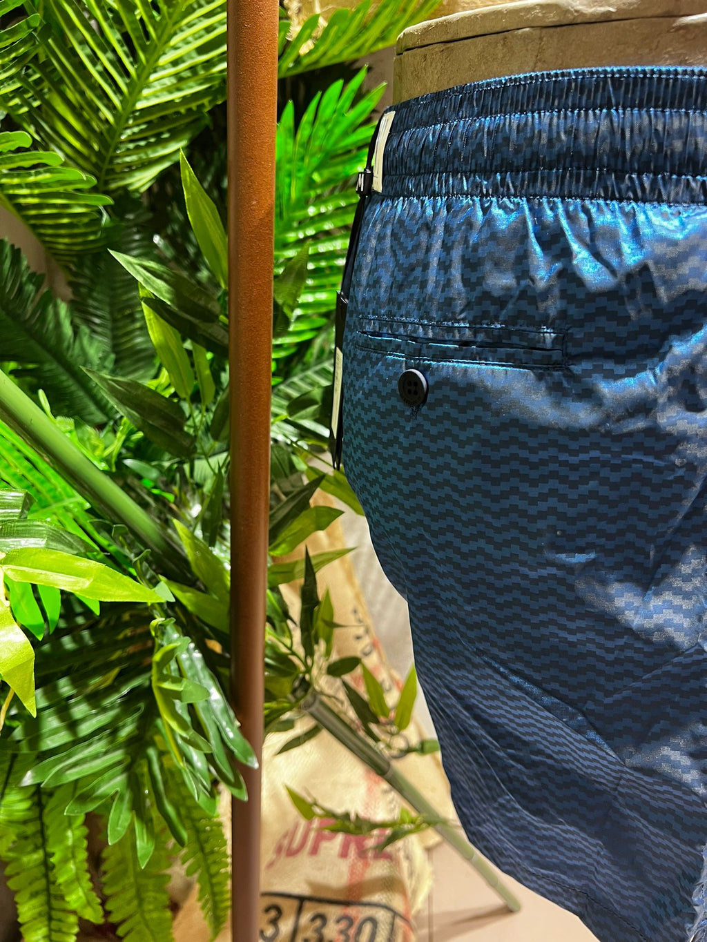 BOXER MARTINICA CATENA JACQUARD - BLU