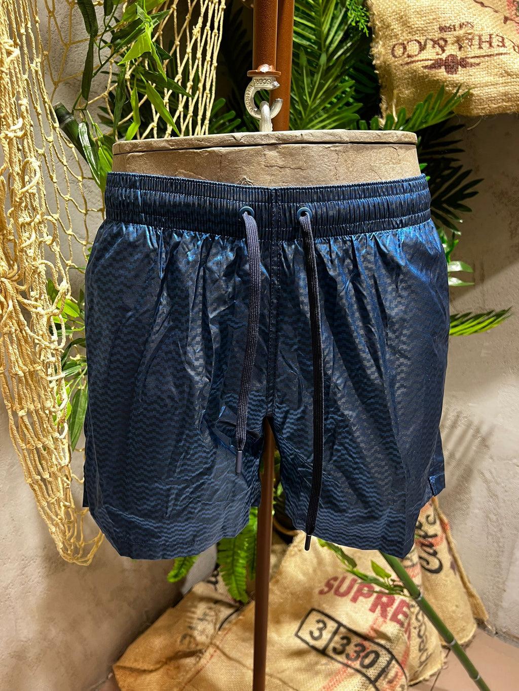 BOXER MARTINICA CATENA JACQUARD - BLU