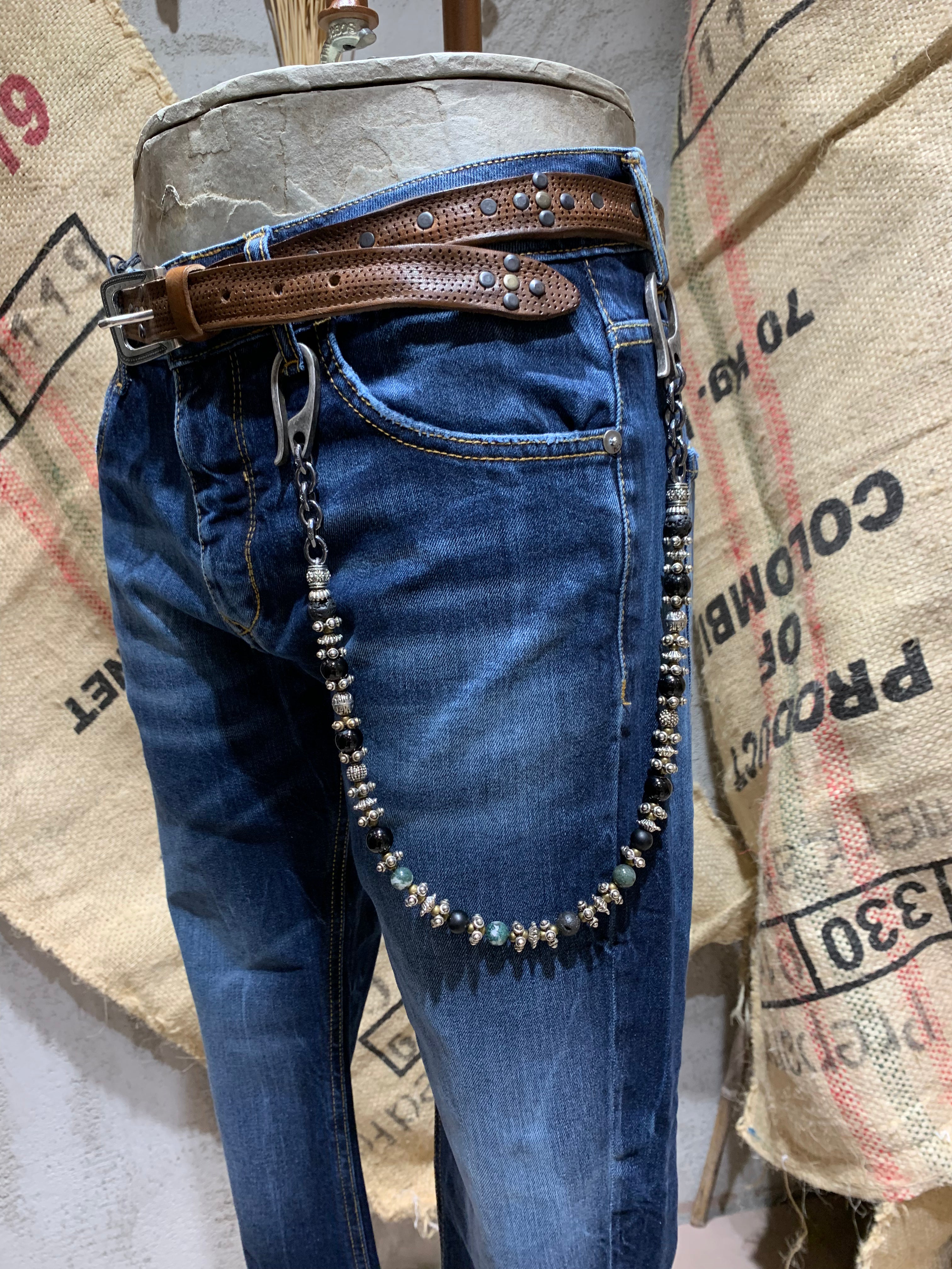 SKINNY DENIM WASHED - BLUE DENIM