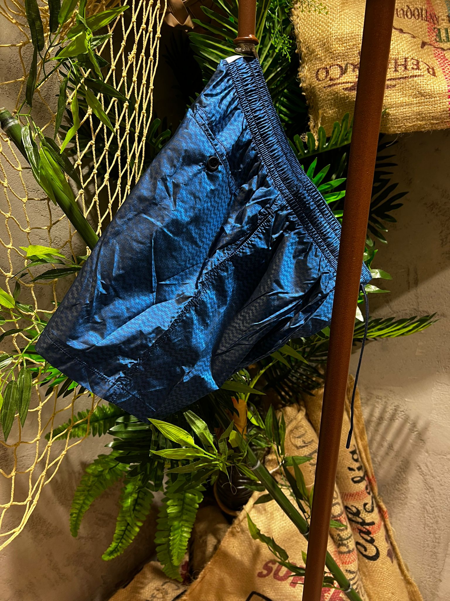 BOXER MARTINICA CATENA JACQUARD - BLU