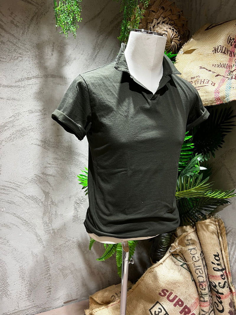 POLO IN JERSEY - VERDE